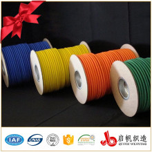 Wholesales custom cotton round elastic nylon rope